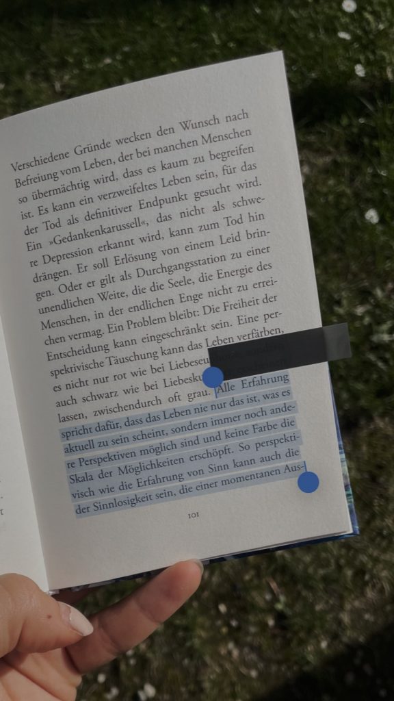 Den Tod überleben Rezension – Wilhelm Schmid Auszug